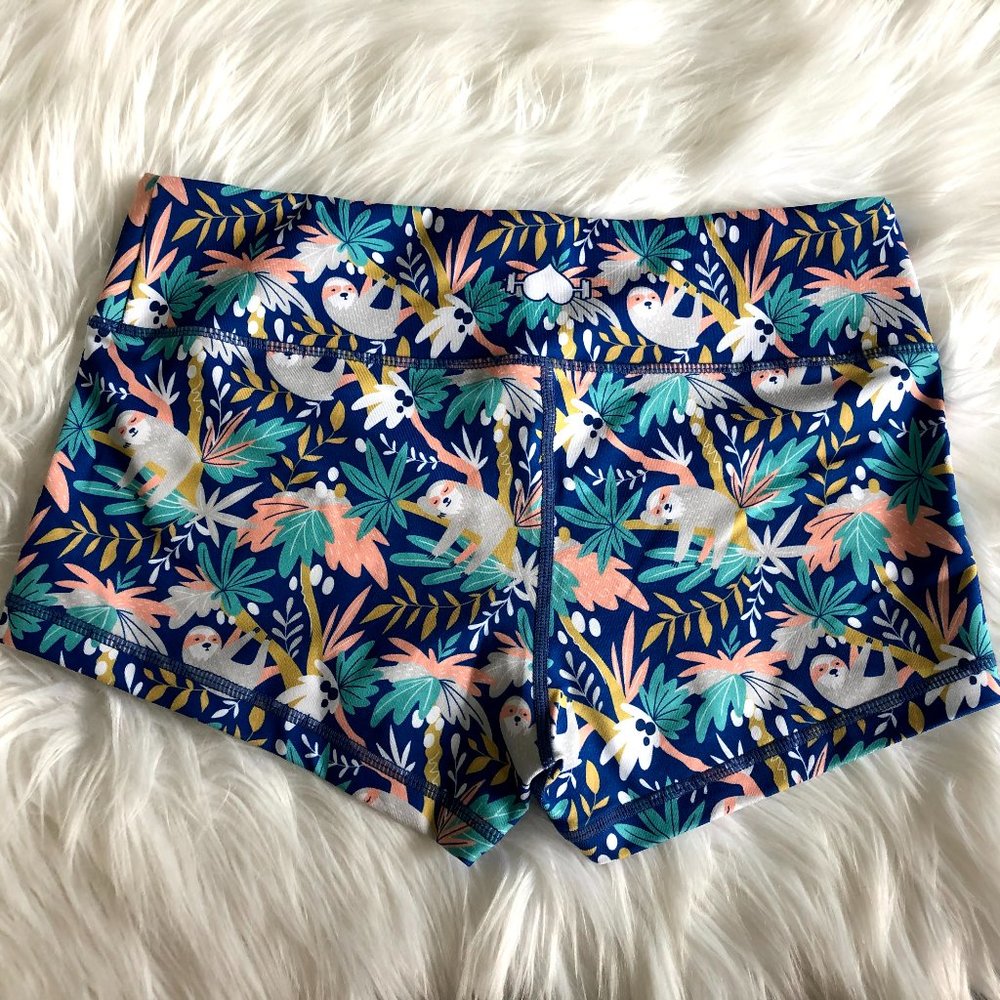 WODBOTTOM "Let's Hang" (Sloth) 2.5" Shorts M